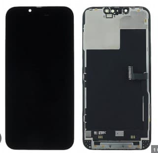 Дисплей для iPhone 13 Pro + тачскрин черный с рамкой Оригинал, артикул 02855 — запчасть GSM28.RU