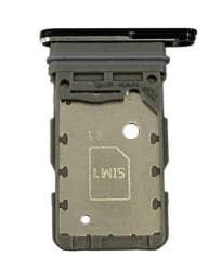 Держатель SIM для Samsung Galaxy S21 / S21 Plus / S21 Ultra (G991 / G996 / G998) (серый), артикул 02954 — запчасть GSM28.RU