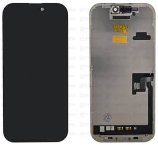 Дисплей для iPhone 16 Pro Max + тачскрин черный с рамкой Оригинал, артикул 02985 — запчасть GSM28.RU