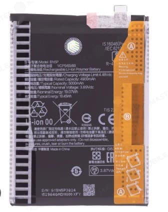 Аккумулятор для Xiaomi Redmi Note 13 4G (BN5P), артикул 02990 — запчасть GSM28.RU