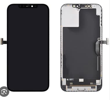 Дисплей для iPhone 12 Pro Max + тачскрин черный с рамкой OLED, артикул 02996 — запчасть GSM28.RU