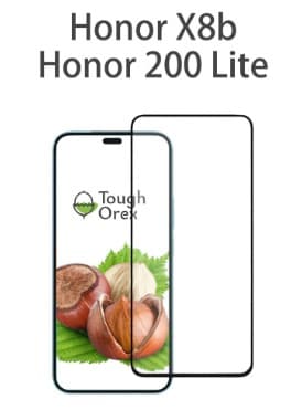Защитное стекло 5D с полной проклейкой на Honor X8b / X8c / 200 Lite / 400 Lite, артикул 02998 — запчасть GSM28.RU