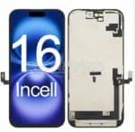 Дисплей для iPhone 16 + тачскрин черный с рамкой (In-Cell), артикул 03008 — запчасть GSM28.RU
