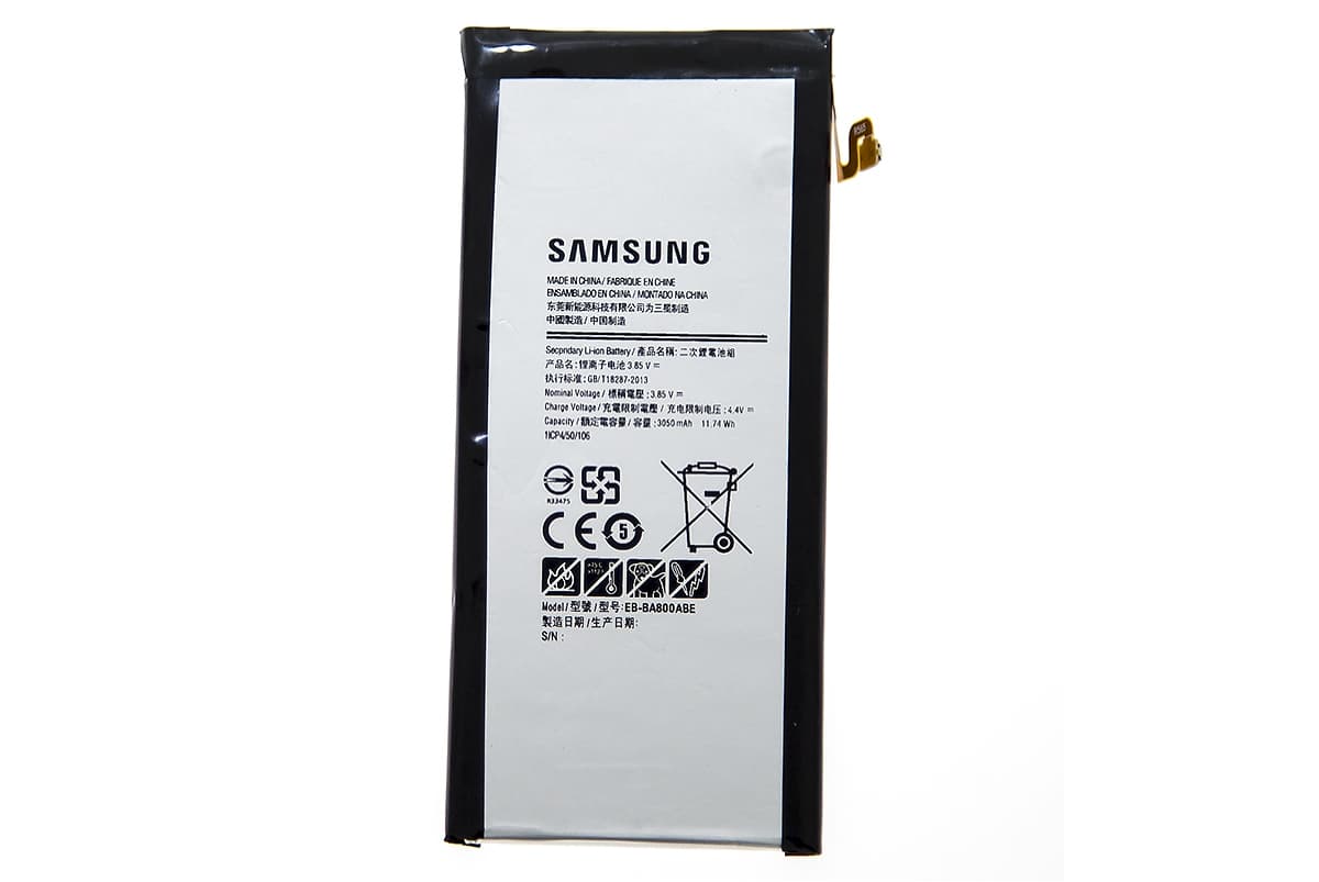 Аккумулятор для Samsung A800 Galaxy A8 EB-BA800ABE HC, артикул 00301 — запчасть GSM28.RU