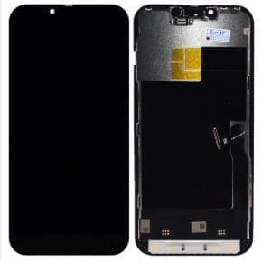 Дисплей для iPhone 13 Pro + тачскрин черный с рамкой (HARD OLED), артикул 03020 — запчасть GSM28.RU