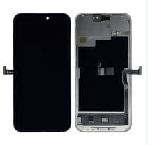 Дисплей для iPhone 17 Pro Max + тачскрин черный с рамкой (HARD OLED), артикул 03030 — запчасть GSM28.RU