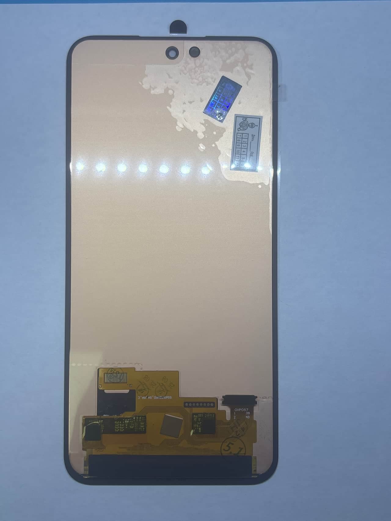 Дисплей для Samsung A556E Galaxy A55 5G + тачскрин (черный) (OLED Full size), артикул 03057 — запчасть GSM28.RU