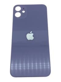 Задняя крышка для iPhone 11 (фиолетовый) с широким отверстием, артикул 03060 — запчасть GSM28.RU