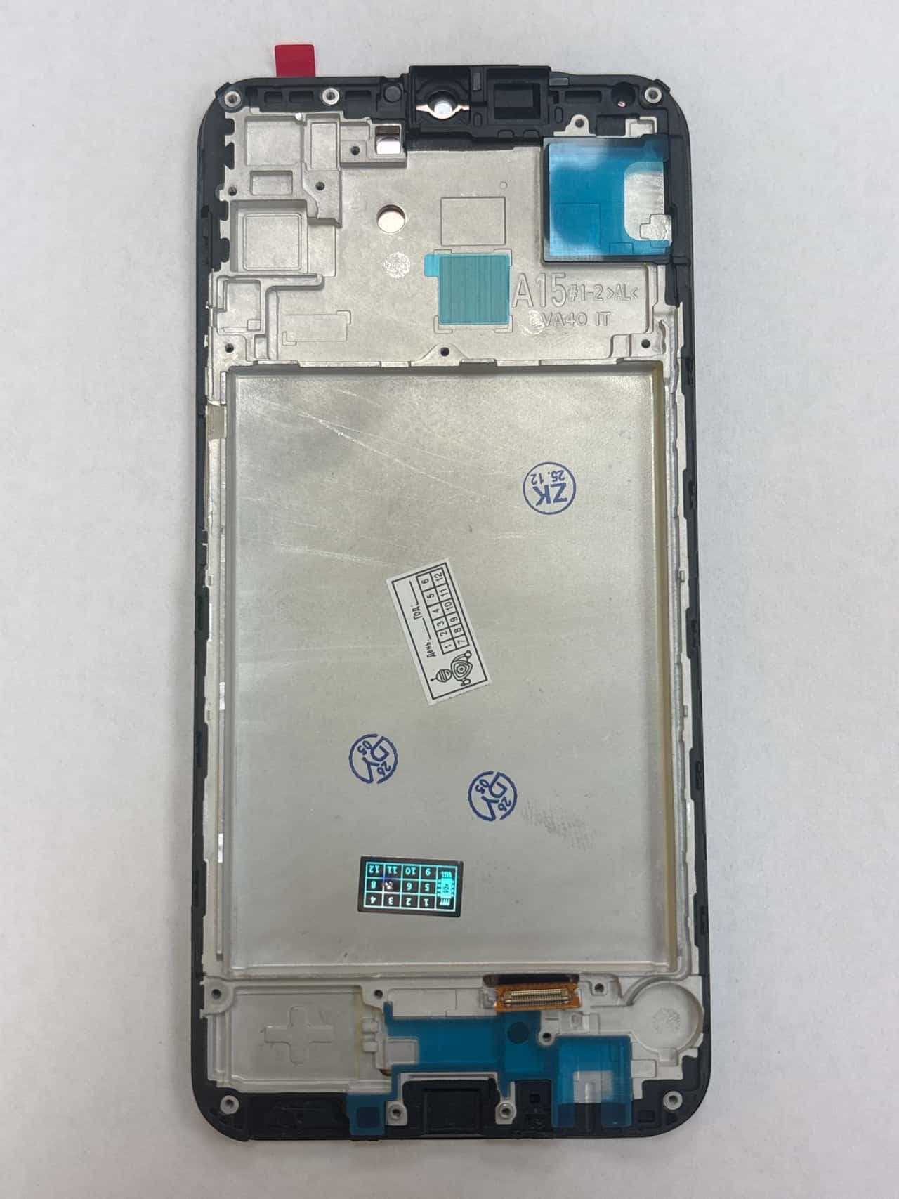 Дисплей для Samsung A155F Galaxy A15 в рамке + тачскрин (черный) (OLED Full size), артикул 03130 — запчасть GSM28.RU