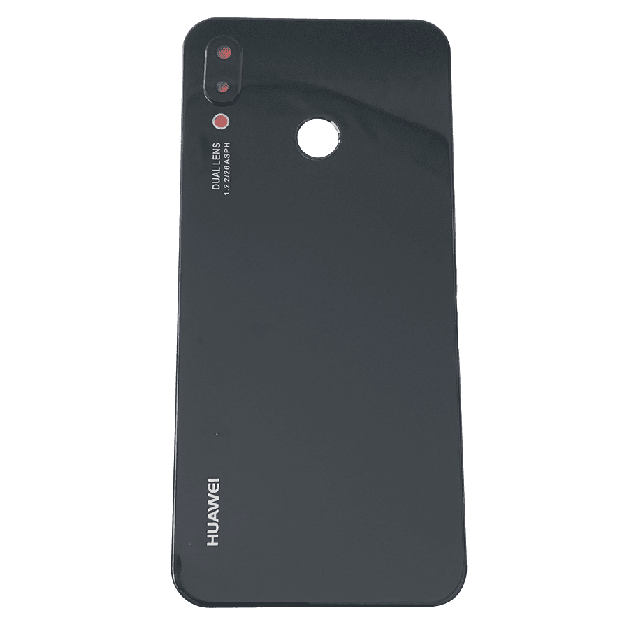 Задняя крышка для Huawei P20 Lite / Nova 3E (синий) со стеклом камеры, артикул 00342 — запчасть GSM28.RU