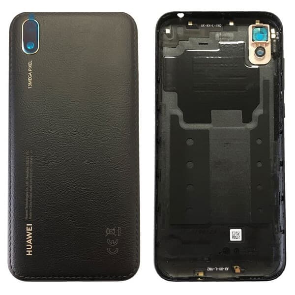 Задняя крышка для Huawei Y5 (2019) (черный), артикул 00351 — запчасть GSM28.RU