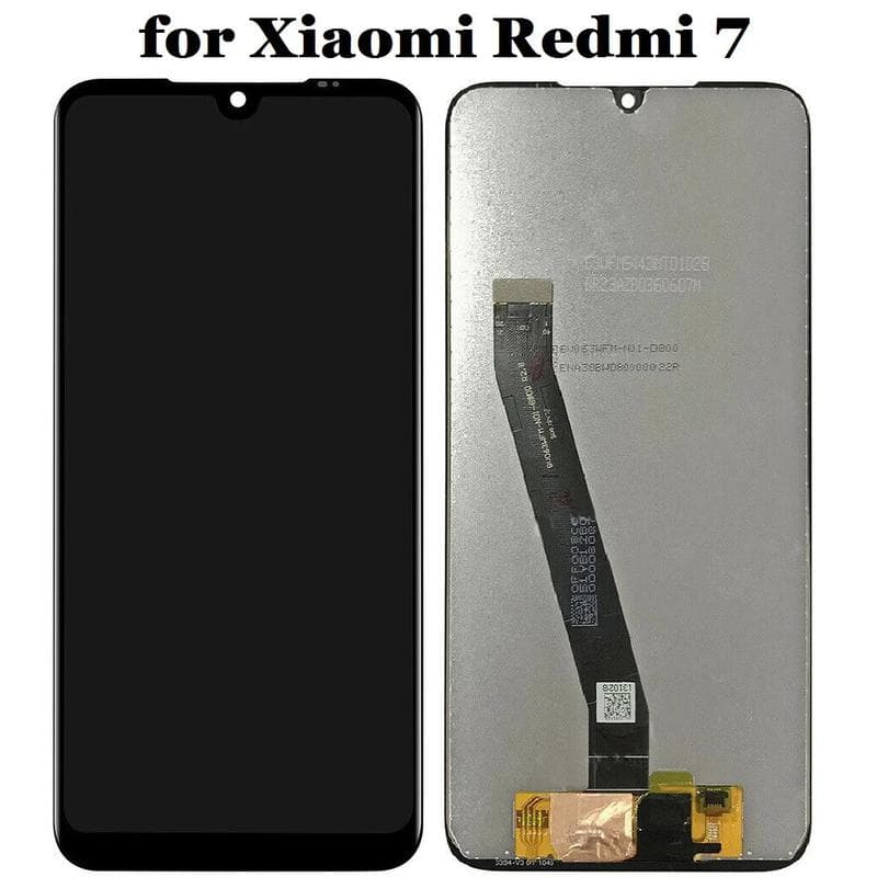 Дисплей для Xiaomi Redmi 7 / Redmi Y3 + тачскрин (черный), артикул 00036 — запчасть GSM28.RU