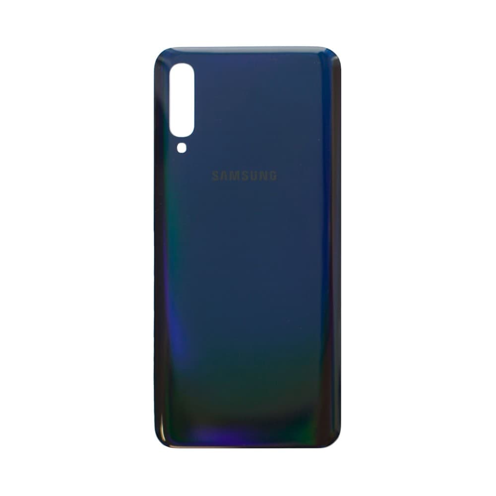 Задняя крышка для Samsung A505F Galaxy A50 (черный), артикул 00375 — запчасть GSM28.RU