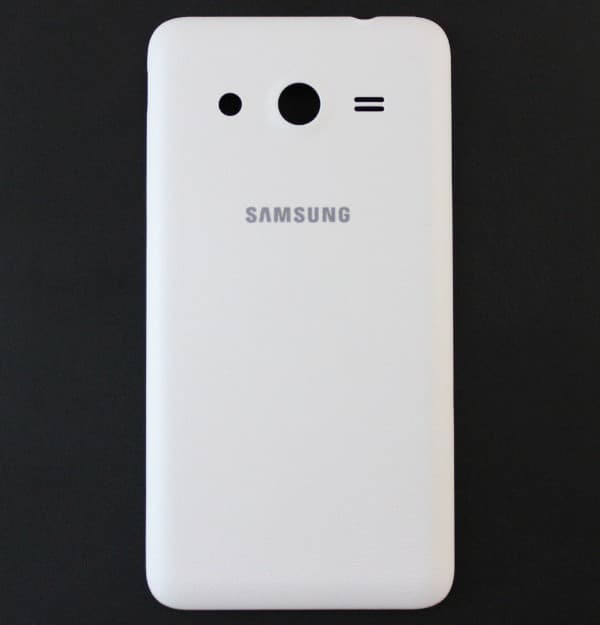 Задняя крышка для Samsung G355H Galaxy Core 2 (белый), артикул 00377 — запчасть GSM28.RU