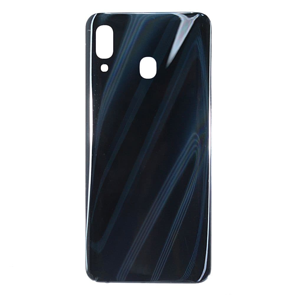 Задняя крышка для Samsung A305F Galaxy A30 (черный), артикул 00396 — запчасть GSM28.RU