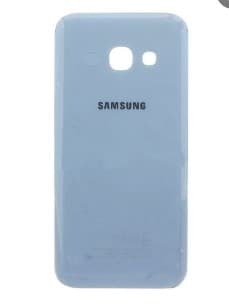 Задняя крышка для Samsung A320 Galaxy A3 (2017) (голубой), артикул 00405 — запчасть GSM28.RU