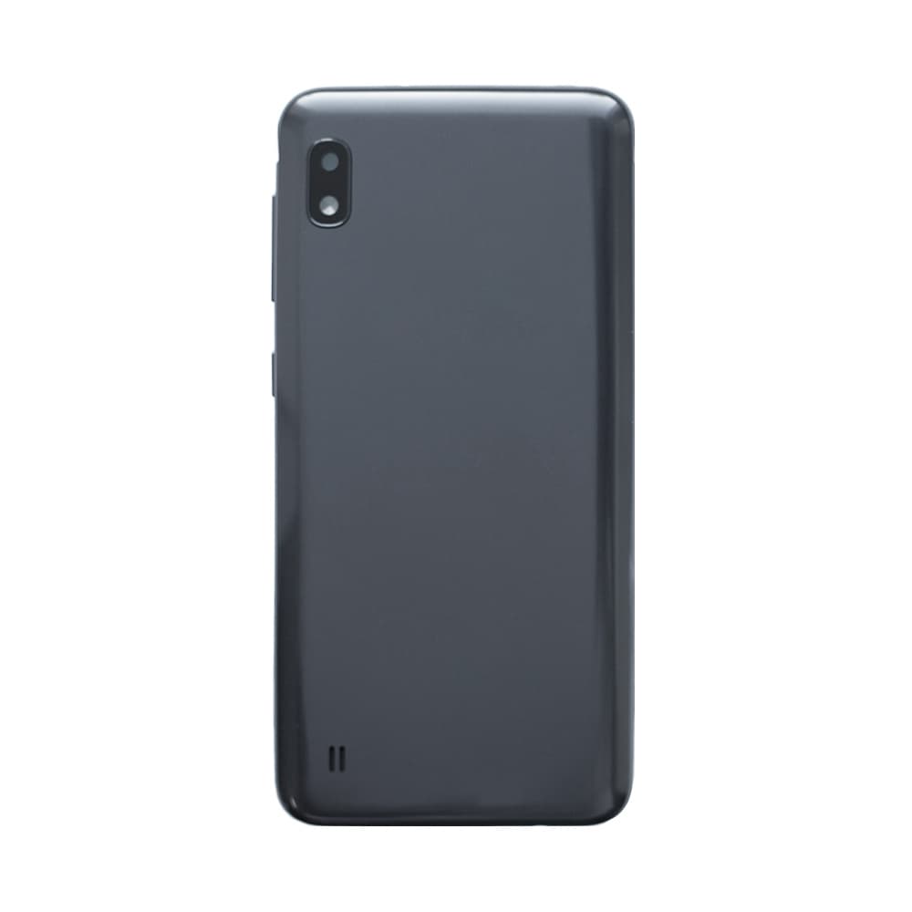 Задняя крышка для Samsung A105F Galaxy A10 (черный), артикул 00408 — запчасть GSM28.RU