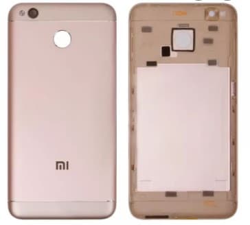 Задняя крышка для Xiaomi Redmi 4X (золото), артикул 00420 — запчасть GSM28.RU