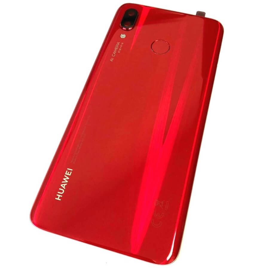 Задняя крышка для Huawei Nova 3i (красный), артикул 00443 — запчасть GSM28.RU