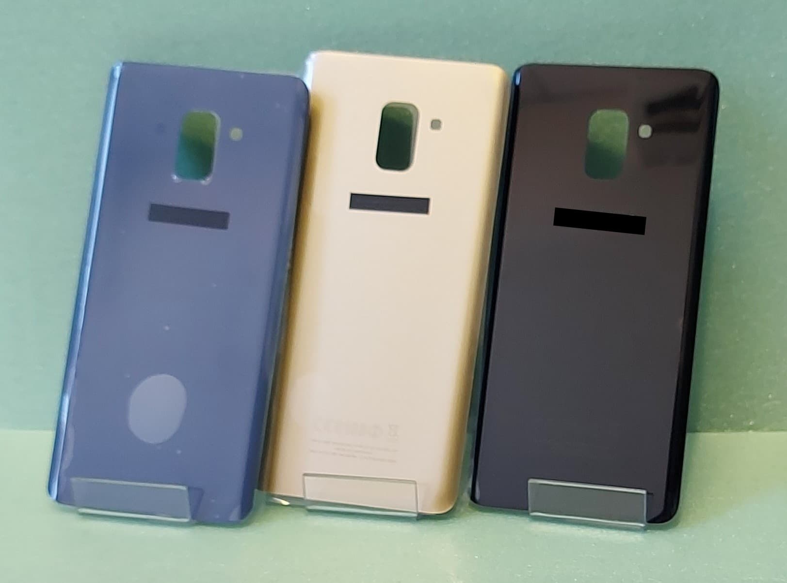 Задняя крышка для Samsung A730 Galaxy A8 Plus (2018) (золото), артикул 00471 — запчасть GSM28.RU