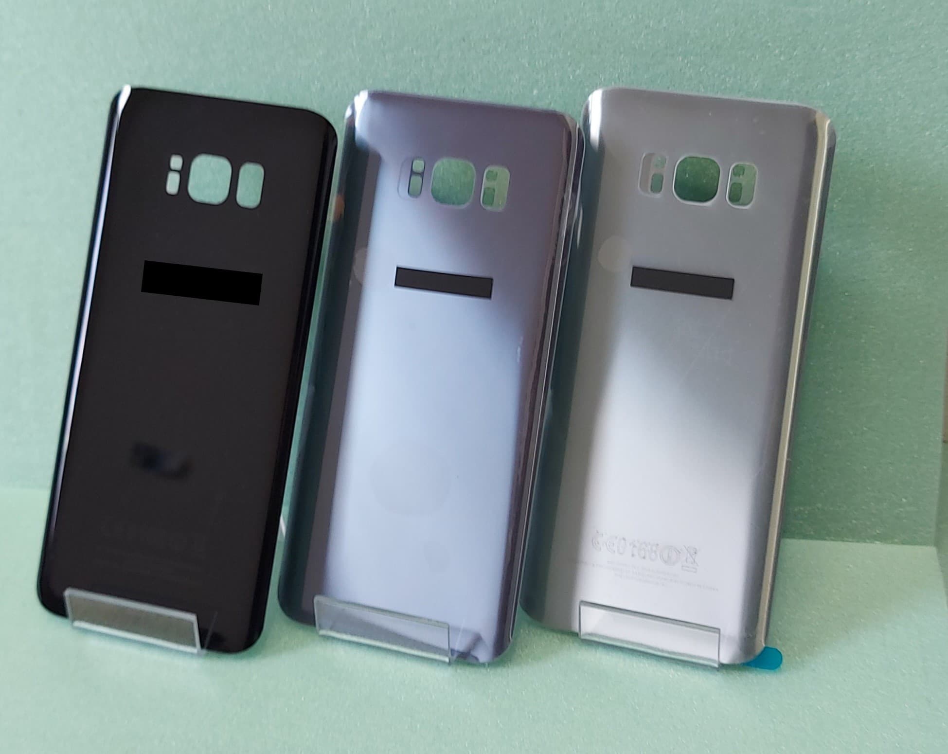Задняя крышка для Samsung G955F Galaxy S8 Plus (серый), артикул 00491 — запчасть GSM28.RU