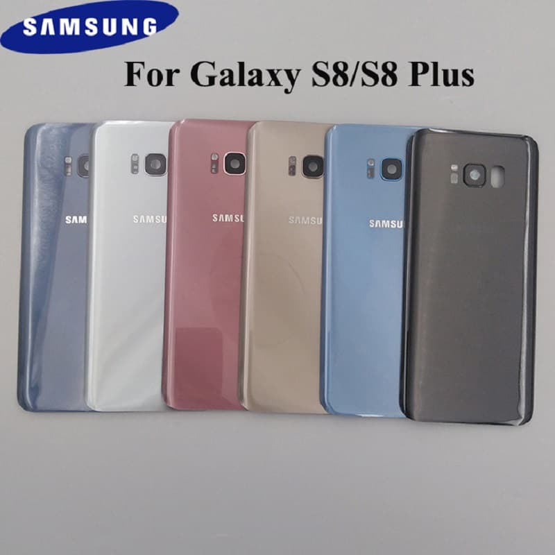 Задняя крышка для Samsung G950F Galaxy S8 (серый), артикул 00495 — запчасть GSM28.RU