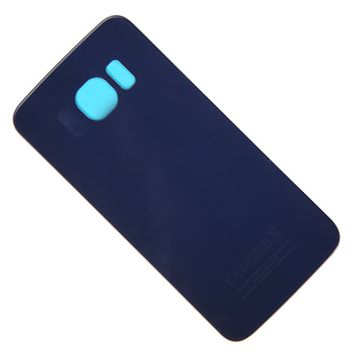 Задняя крышка для Samsung G925 Galaxy S6 Edge (синий) ориг, артикул 00501 — запчасть GSM28.RU