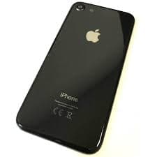 Задняя крышка (корпус) для Iphone 8 (черный), артикул 00511 — запчасть GSM28.RU