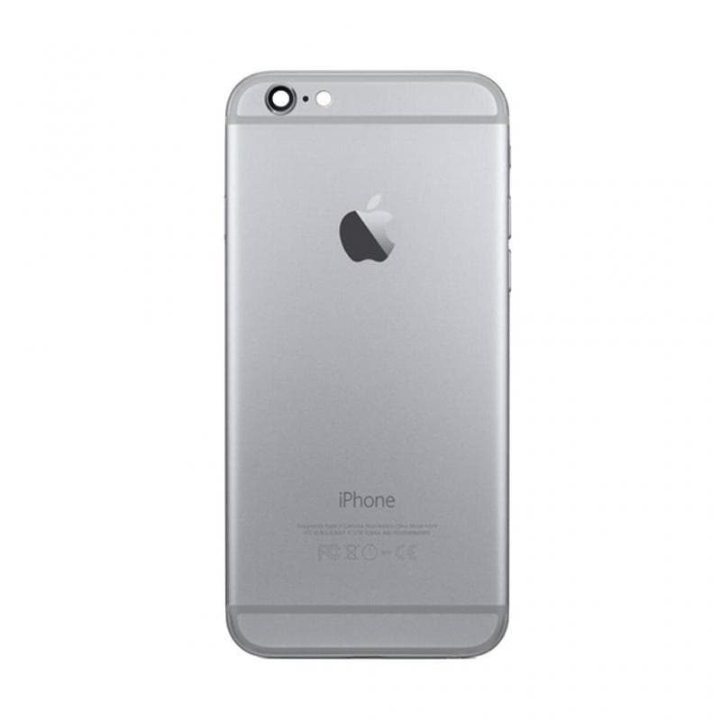 Задняя крышка (корпус) для Iphone 6s (серый), артикул 00520 — запчасть GSM28.RU