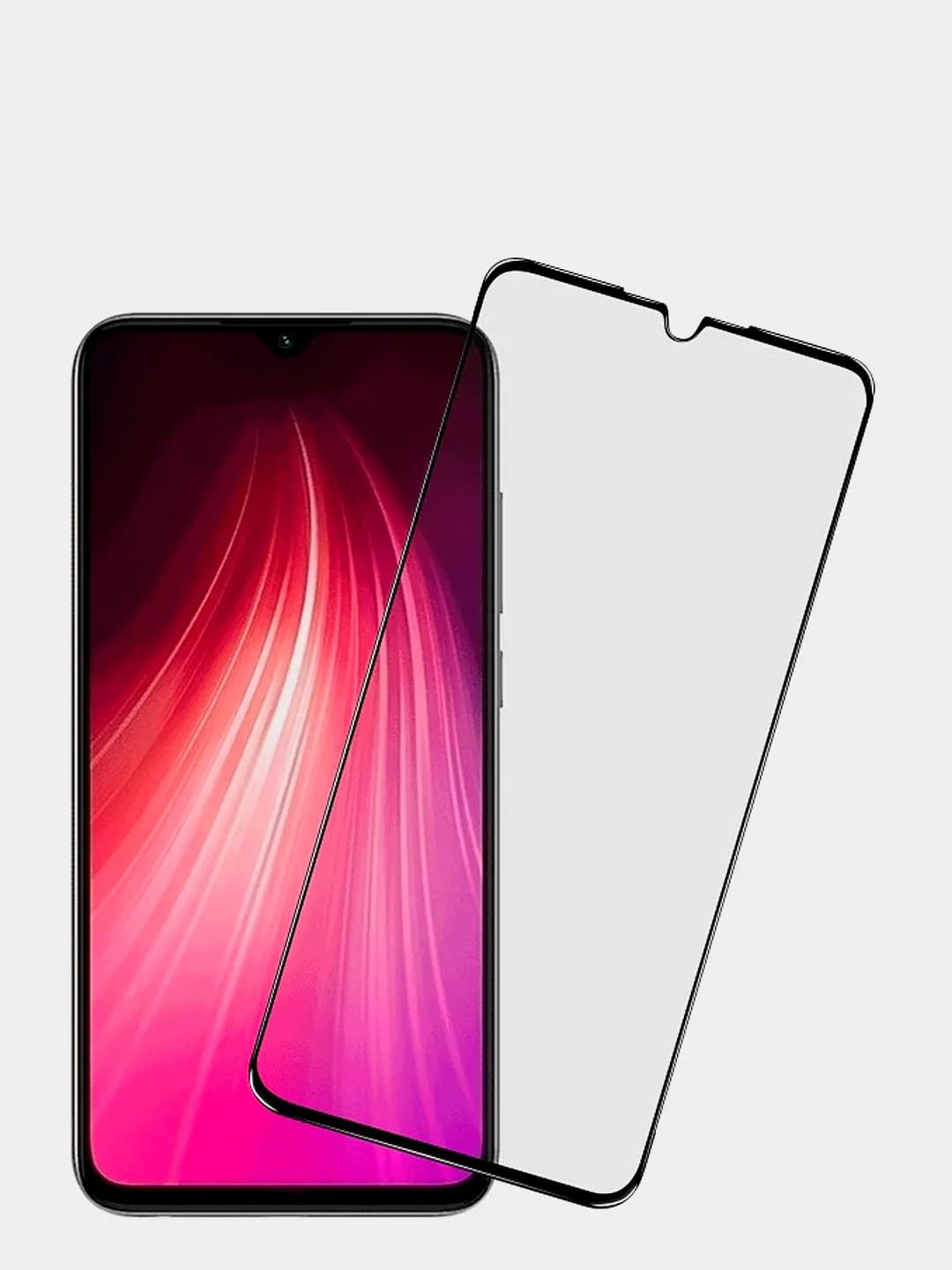 Защитное стекло 5D с полной проклейкой на Xiaomi Redmi Note 5A Белое, артикул 00649 — запчасть GSM28.RU