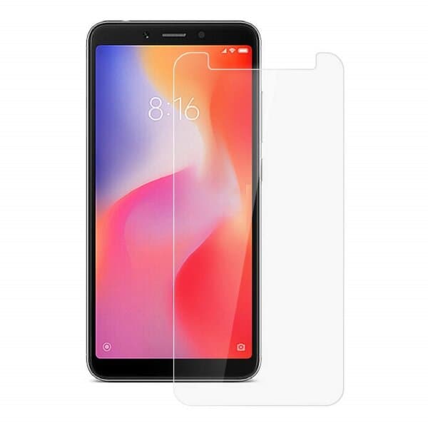 Защитное стекло на Xiaomi Redmi 6 Прозрачное, артикул 00657 — запчасть GSM28.RU