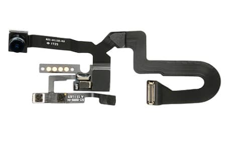 Шлейф для iPhone 8 Plus + фронтальная камера + микрофон, артикул 00681 — запчасть GSM28.RU