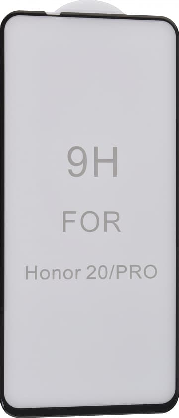 Защитное стекло 5D с полной проклейкой на Huawei Honor Mate 20 PRO Черное, артикул 00691 — запчасть GSM28.RU