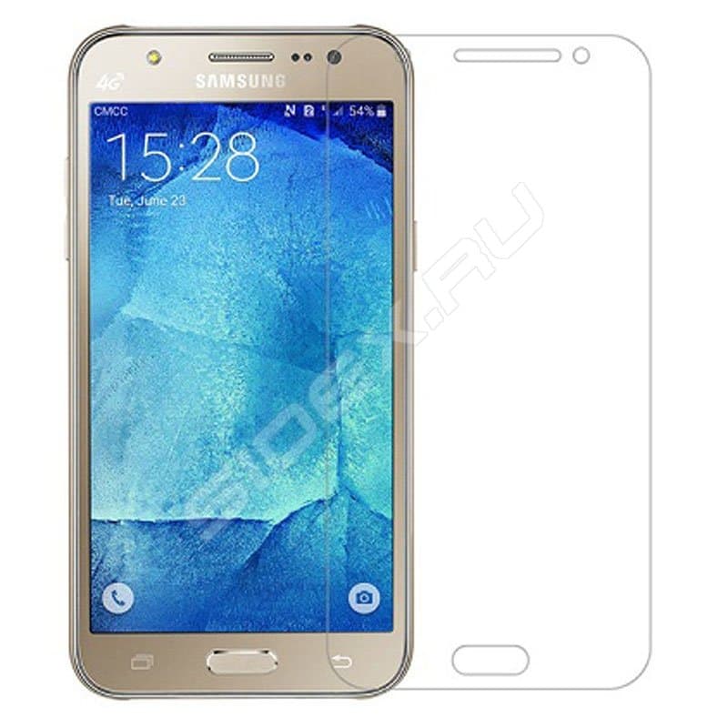 Защитное стекло с полной проклейкой на Samsung J710 J7 2016 Прозрачное, артикул 00756 — запчасть GSM28.RU