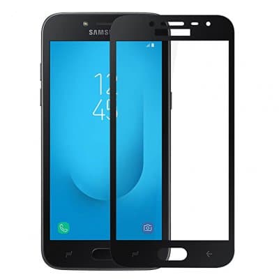 Защитное стекло 5D с полной проклейкой на Samsung J400 J4 2018 Черное, артикул 00769 — запчасть GSM28.RU