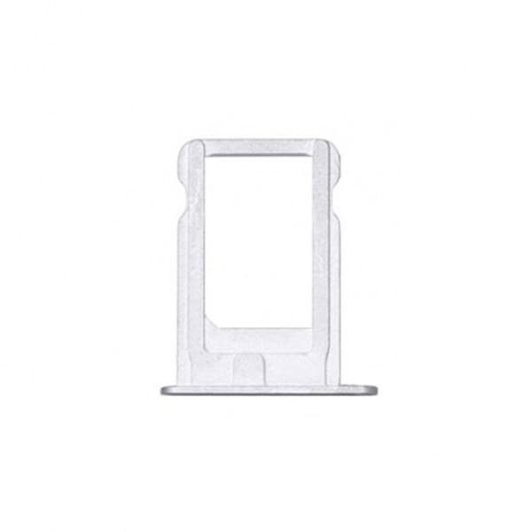Держатель сим для iPhone 5S (серебро), артикул 00834 — запчасть GSM28.RU