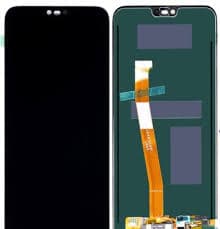 Дисплей для Honor 10 (COL-L29) +тачскрин (черный) без сканера отпечатка, артикул 00097 — запчасть GSM28.RU