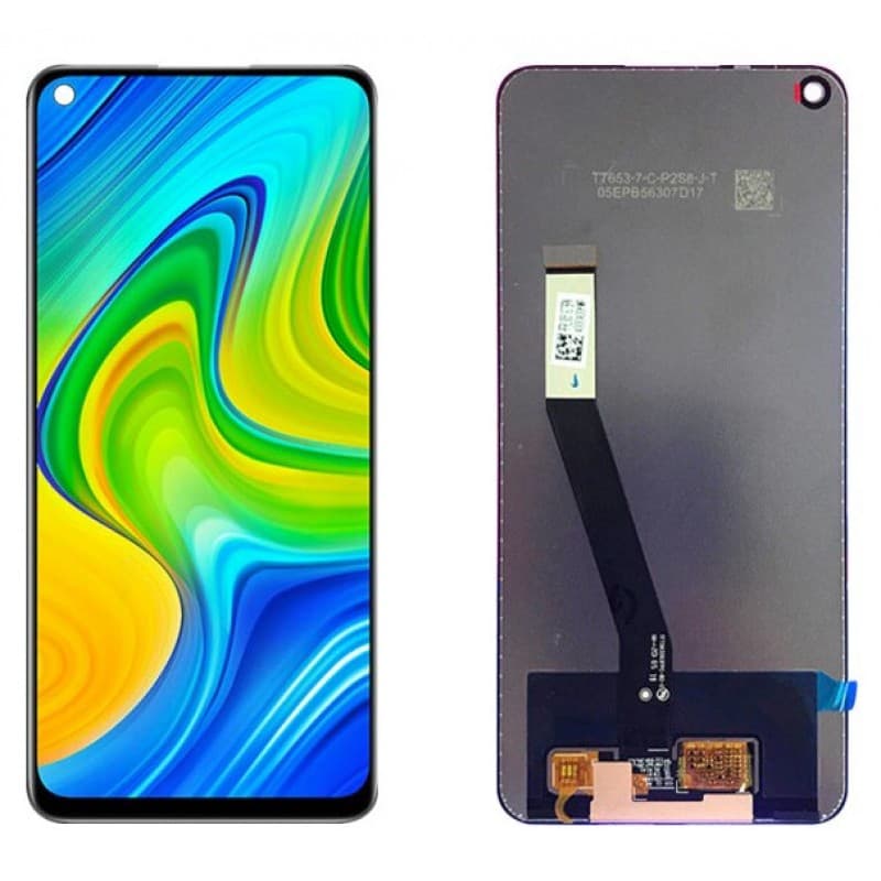 Дисплей для Xiaomi Redmi Note 9 / Note 10X 4G + тачскрин (черный), артикул 01006 — запчасть GSM28.RU