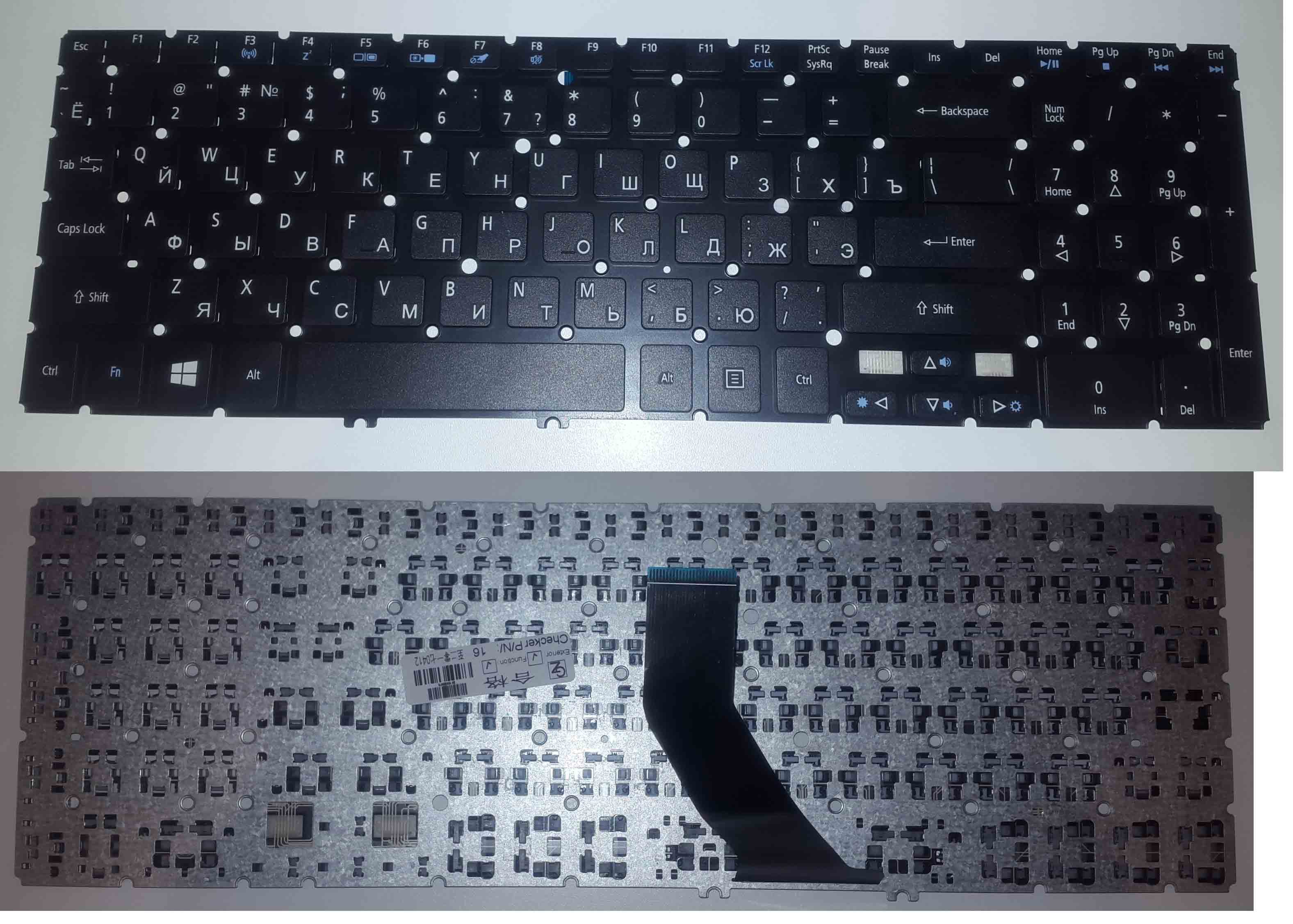 Клавиатура для ноутбука Acer V5 551G / V5 571 / 531P, артикул 01078 — запчасть GSM28.RU