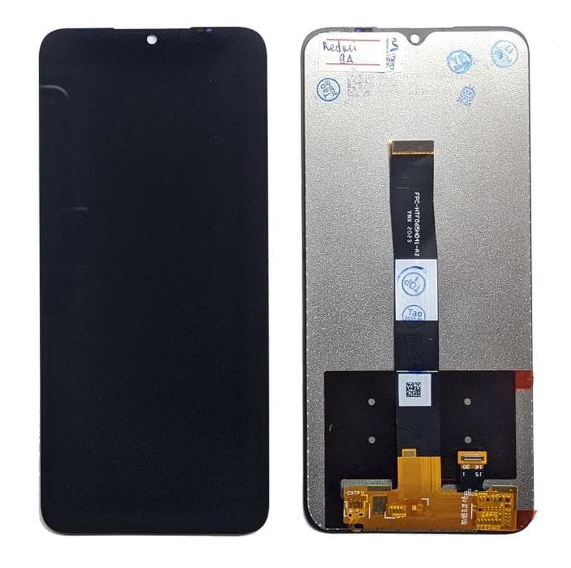 Дисплей для Xiaomi Redmi 9A / 9C / 10A + тачскрин (черный), артикул 01187 — запчасть GSM28.RU