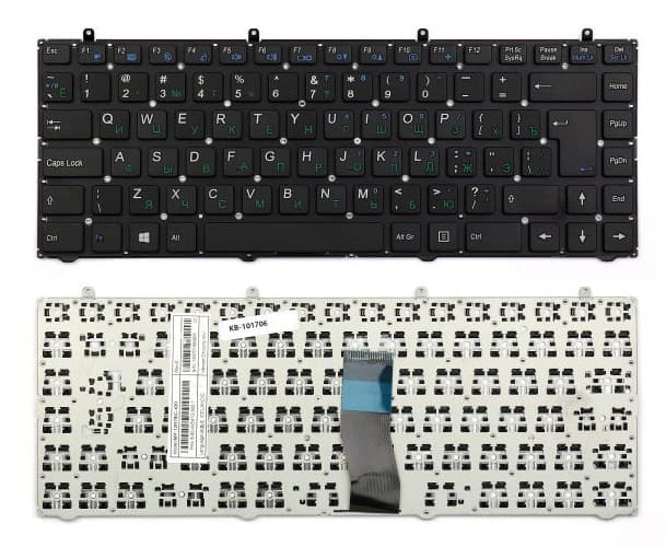 Клавиатура для ноутбука DNS/Clevo W230 W230SS W230ST, артикул 01305 — запчасть GSM28.RU
