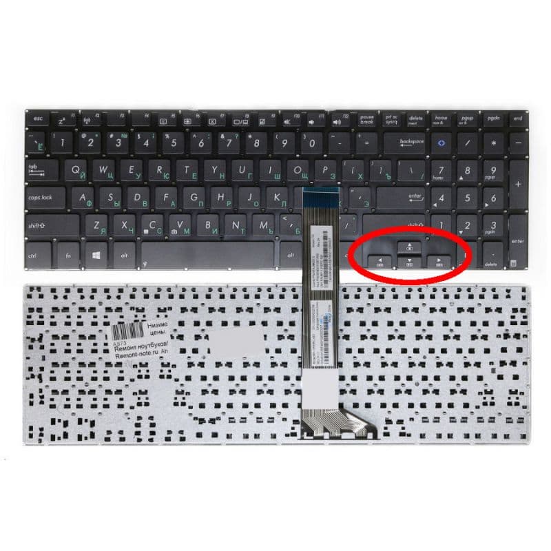 Клавиатура для ноутбука Asus S551 LA LB S551L S551LN V551 K551 K551L, артикул 01310 — запчасть GSM28.RU