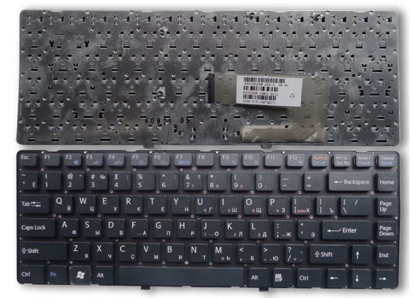 Клавиатура для ноутбука Sony NW25E NW18H NW35E NW28E, артикул 01327 — запчасть GSM28.RU