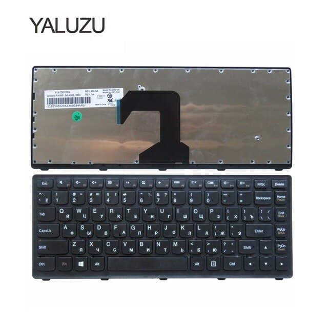 Клавиатура для ноутбука Lenovo S300, S400, S400U, S405, S40-70, артикул 01330 — запчасть GSM28.RU
