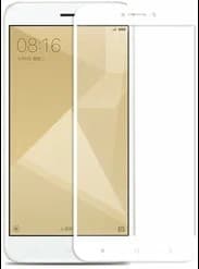 Защитное стекло 5D с полной проклейкой на Xiaomi Redmi Note 4 Белое, артикул 01576 — запчасть GSM28.RU