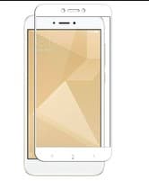 Защитное стекло 5D с полной проклейкой на Xiaomi Redmi 4X Белое, артикул 01634 — запчасть GSM28.RU