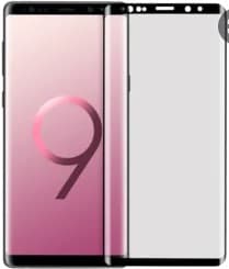 Защитное стекло 5D с полной проклейкой на Samsung Galaxy Note 8 / Note 9 Черное, артикул 01643 — запчасть GSM28.RU