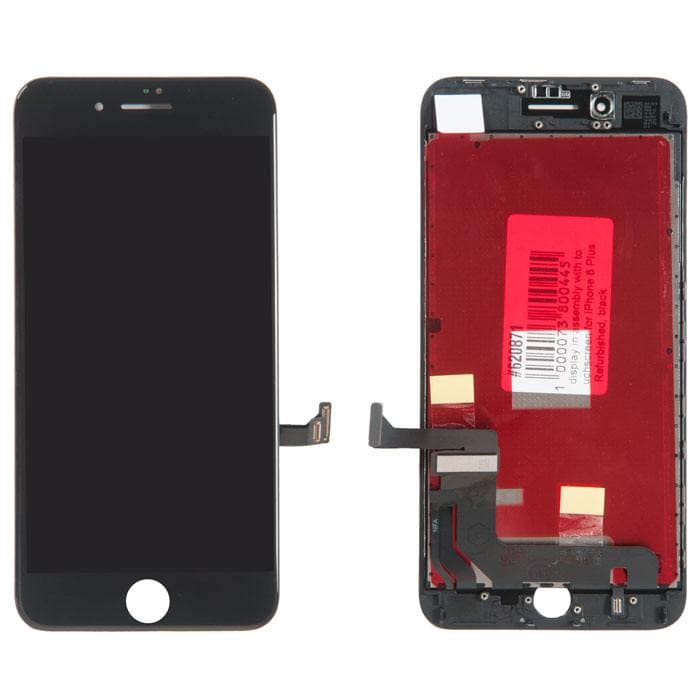Дисплей для iPhone 8 Plus (черный), артикул 00180 — запчасть GSM28.RU
