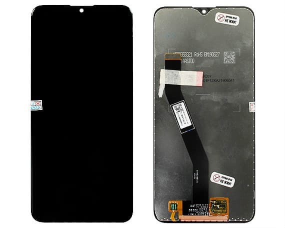 Дисплей для Xiaomi Redmi Note 8 / Note 8 (2021) + тачскрин (черный) Оригинал, артикул 01829 — запчасть GSM28.RU