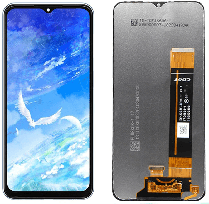 Дисплей для Samsung A235 / M236 / M336 ( Galaxy A23 / M23 / M33 ) + тачскрин (черный) Оригинал, артикул 01873 — запчасть GSM28.RU